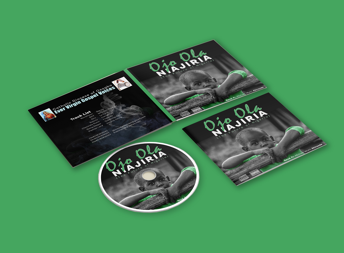 CD cover Graphics Design